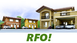 RFO Units for Sale in Camella Trece Martires.